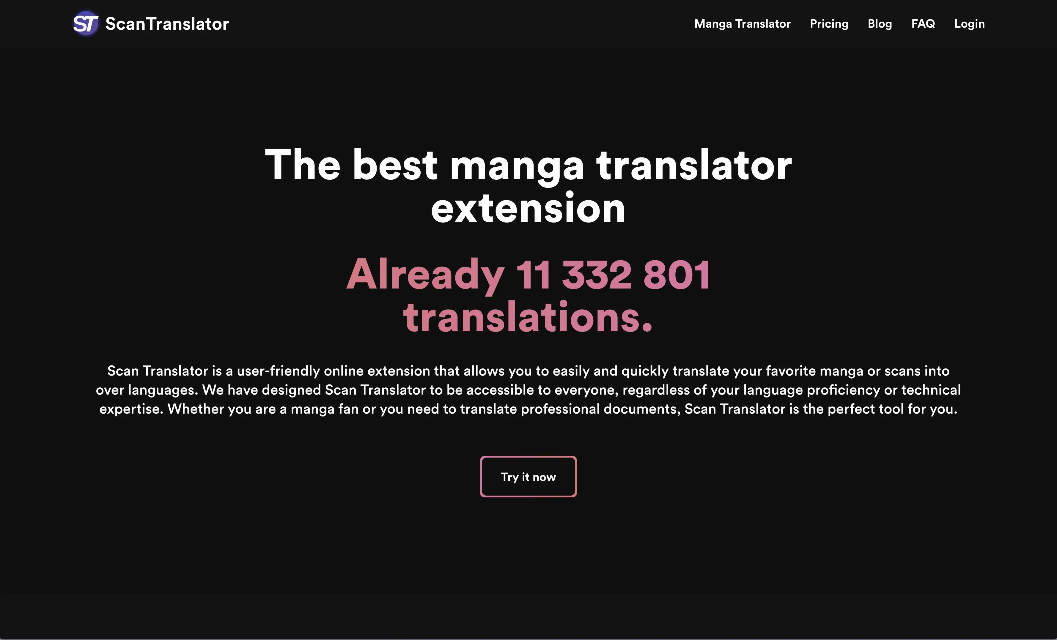 Scan Translator screenshot